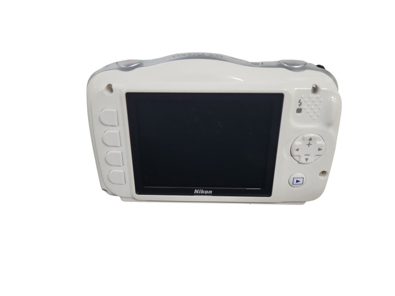 Nikon COOLPIX S33 13.2MP Digital Camera - White !