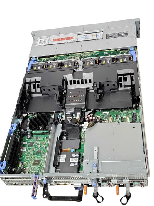 Dell PE R740xd, 1x Xeon Silver 4110 2.10GHz, 64GB DDR4, 8x 8TB HDDs, 2x PSU _