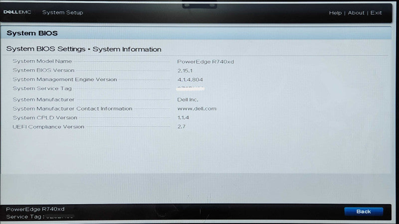 Dell PE R740xd 24x2.5", Xeon Gold 5120 2.20GHz, 64GB DDR4, 2x1.2TB SAS, H740P