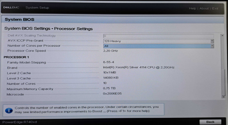 Dell R740xd 2U 24x 2.5"| Xeon Silver 4114 @2.20GHz 10C, 64GB DDR4, H740P