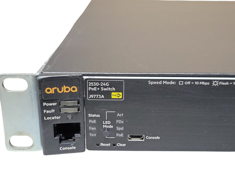 HPE Aruba 2530-24G PoE+ 24-Port Gigabit Ethernet Switch J9773A _