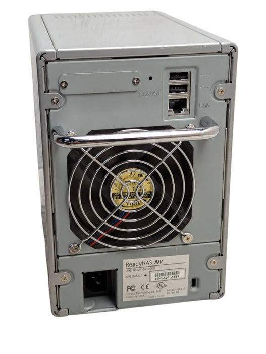 NETGEAR ReadyNAS NV RNV1-S2-0000 4x 3.5 inch bay NAS Please READ  -