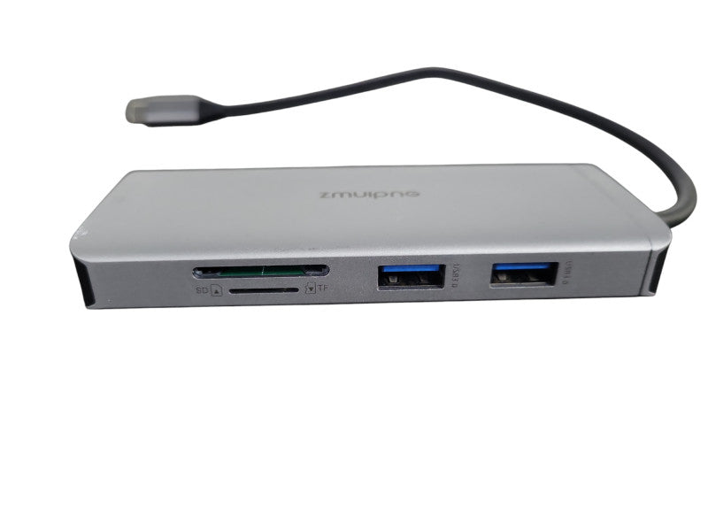 ZMUIPNG USB C Hub Multiport Adapter, USB-C Dongle 9 in 1 Dock !