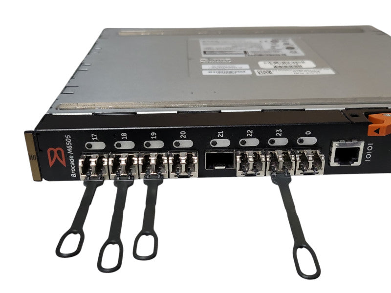 Dell 0HTPC7 Brocade M6505 12/24 Port 16Gbps Switch for M1000e Blade Server Q_