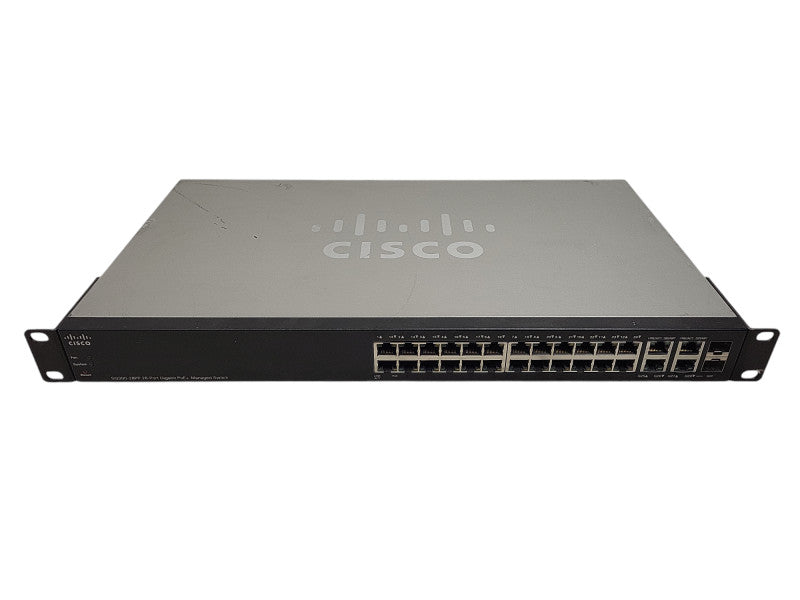 Cisco SG300-28PP-K9 28-Port Gigabit PoE+ Managed Switch $