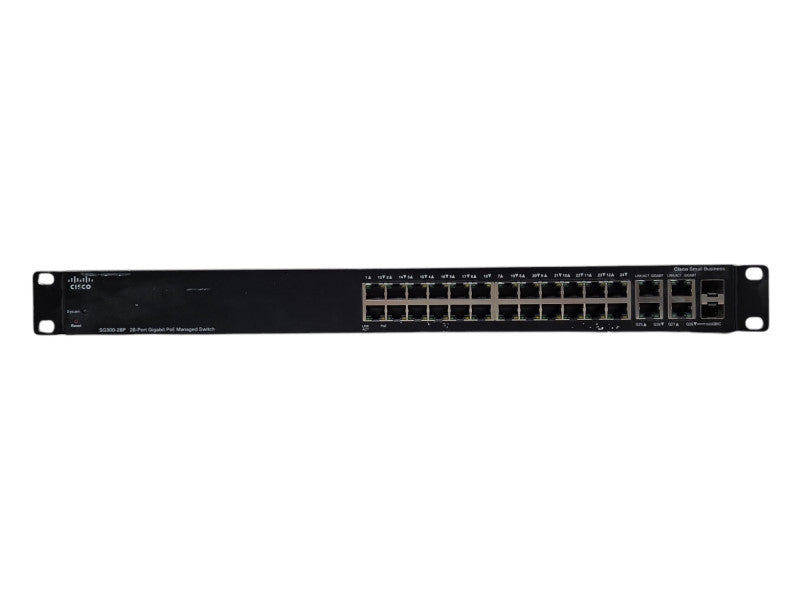 Cisco SG300-28P 28-Port Gigabit PoE Managed Switch