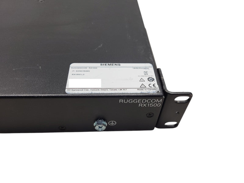 Siemens RUGGEDCOM RX1500-L3 Industrial Network Ethernet Switch and Router Q$