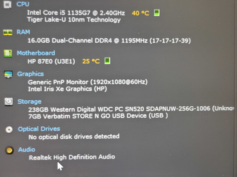 HP ProBook 440 G8| i5-1135G7| 8GB DDR4| 256GB SSD READ β Lap200
