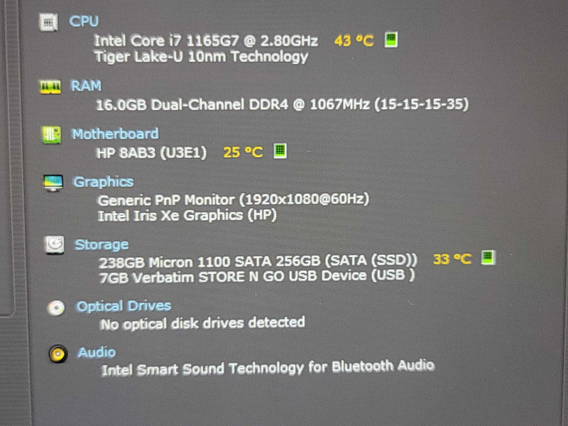 HP EliteBook 840 G8| i7-1165G7| 16GB DDR4| 256GB SSD  β Lap200
