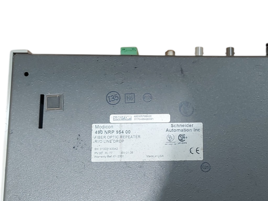 Lot 8x Modicon 490NRP95400 Fiber Optic Repeater