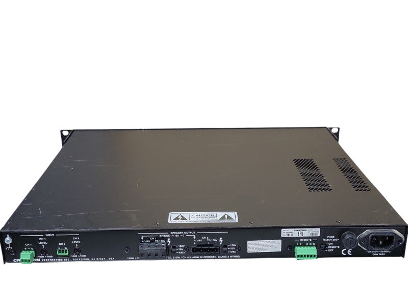 Crestron AMP-2210T Commercial Power Amplifier 6504846, READ _