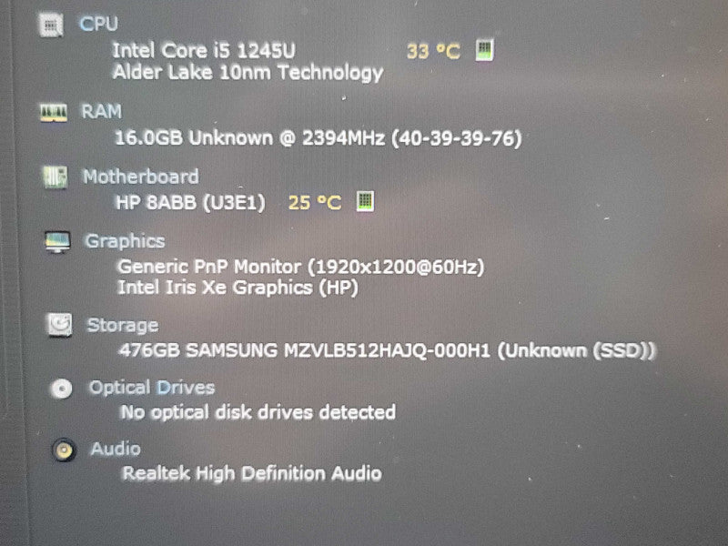 HP EliteBook 840 G9| i5-1245U| 16GB DDR5| 512GB SSD  Qβ Lap200