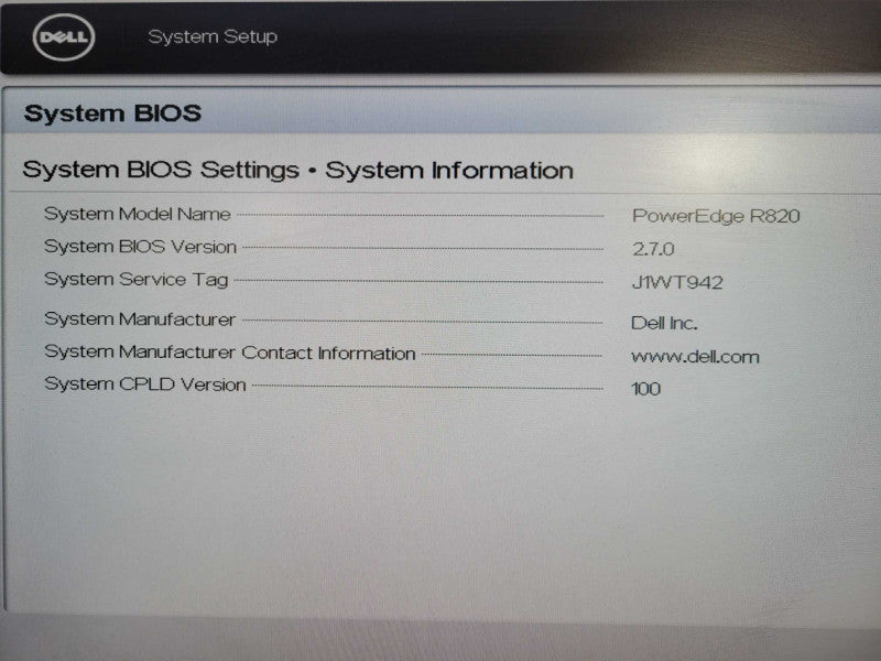 Dell PowerEdge R820 - 4x Xeon E5-4050  | 128GB RAM | NO HDD | PERC H710 2.5" !