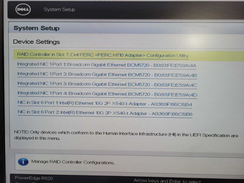 Dell PowerEdge R820 - 4x Xeon E5-4050  | 128GB RAM | NO HDD | PERC H710 2.5" !
