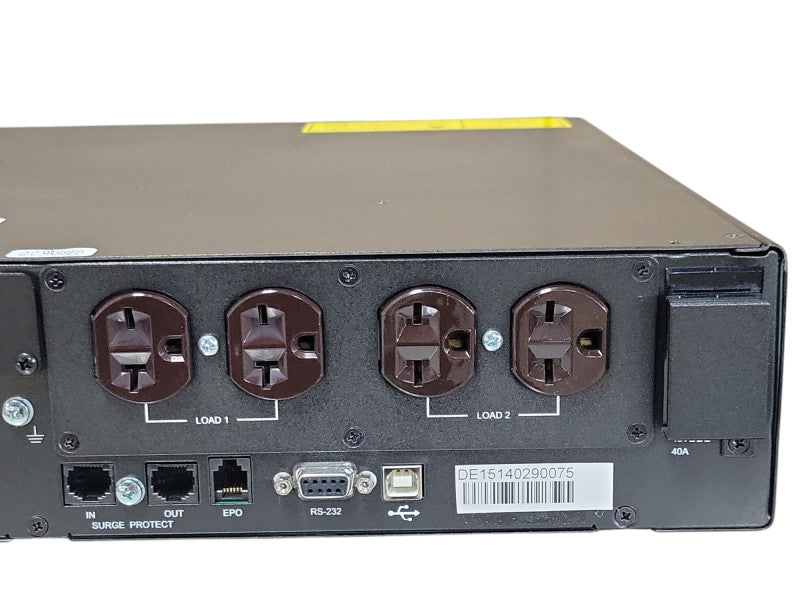 Minute Man power technology Endeavor Series ED1500RMT2U 1500VA UPS w/ Battery _