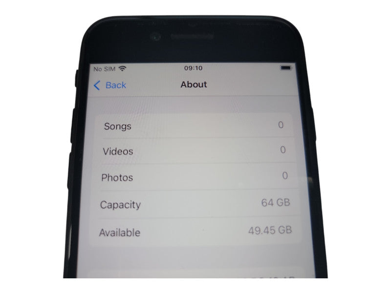 Apple iPhone SE 2 - 64GB - Space Gray [A2275] (
