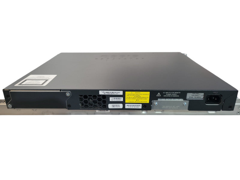 Cisco WS-C2960X-48LPS-L V06 | 48-Port Gigabit PoE+ 370W Switch | 4x SFP !