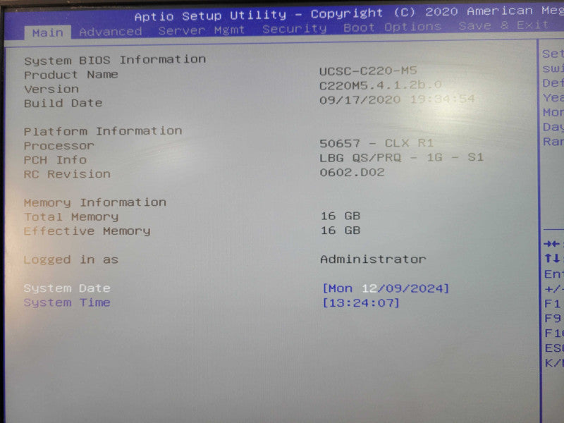 Cisco UCS C220 M5 1U | Xeon Bronze 3204 @1.90GHz, 16GB DDR4, Avago 12G RAID !