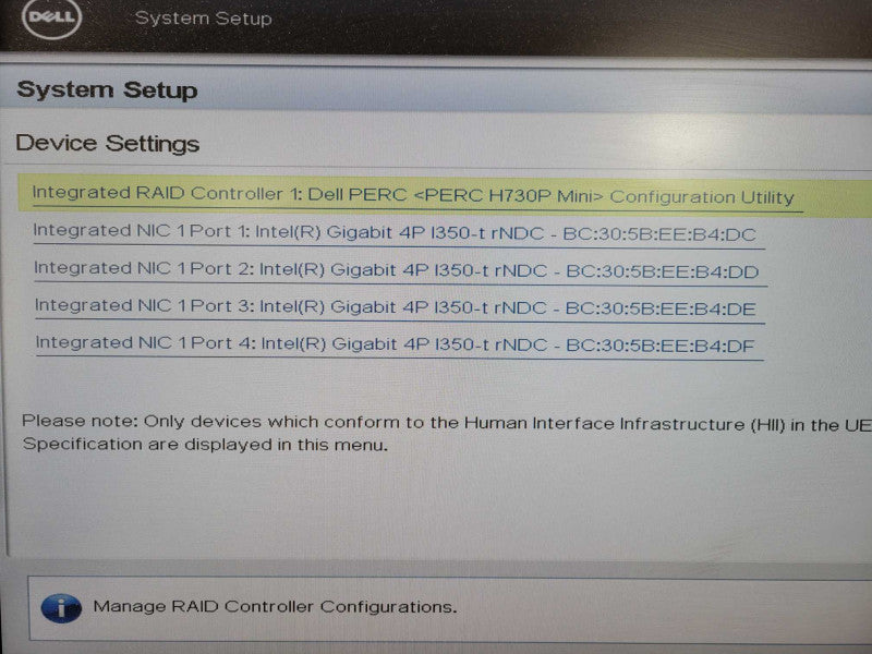 DELL PowerEdge R630 Intel Xeon E5-2630 v3 @ 2.40Ghz 128GB RAM H730P mini 2.5" !