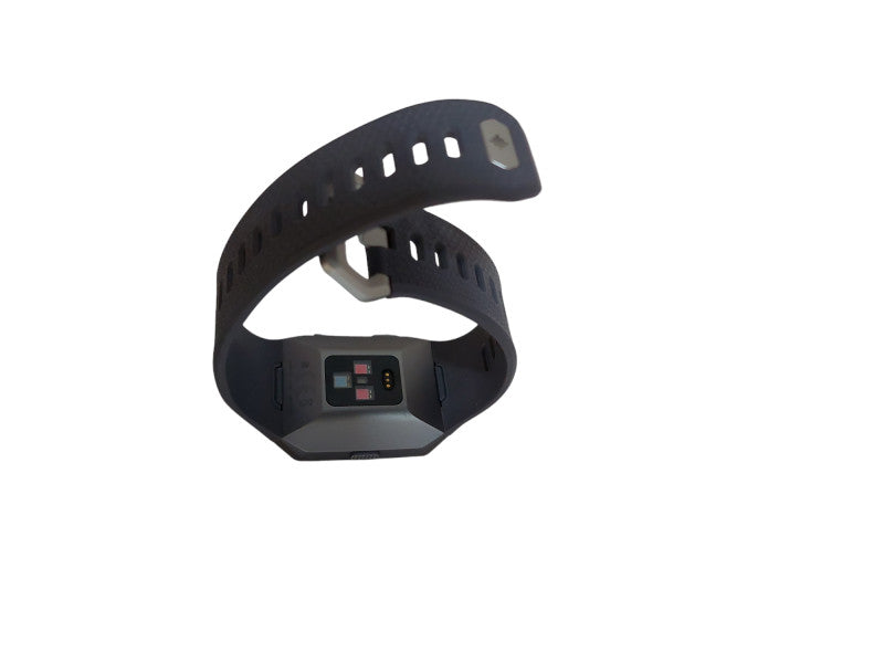 Bundle of 2 Fit Bit S/P 1-Grey & Silver,L/G 1- Charcoal Grey & Grey w Charger =