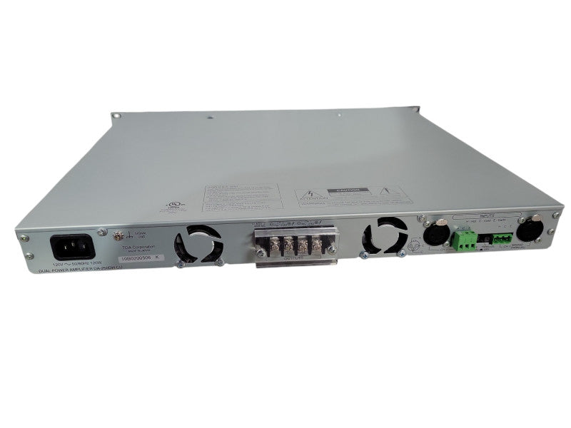 TOA DA-250DH 2-Channel Dual Power Amplifier !