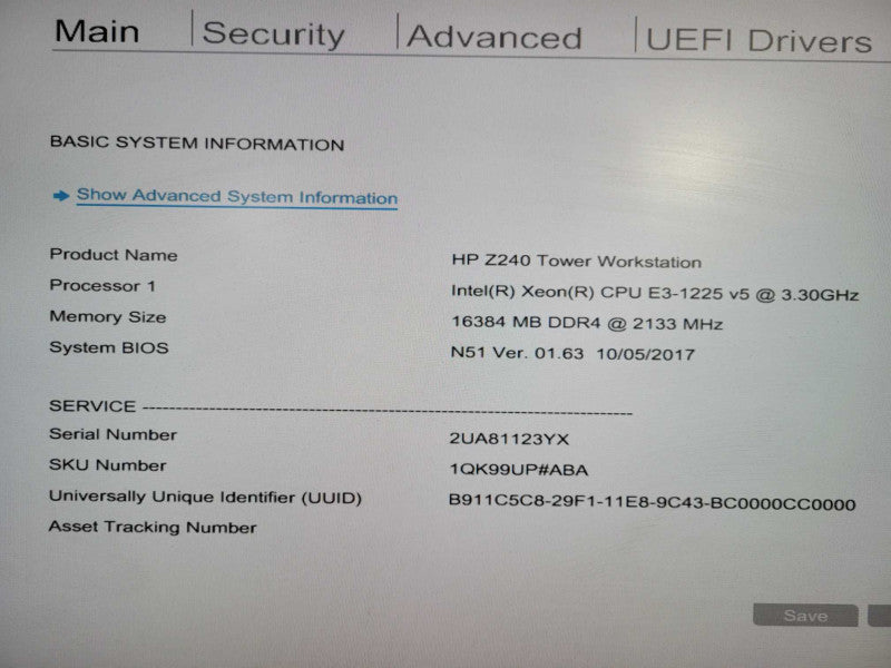 HP Z240 Workstation | Xeon E3-1225 v5 @ 3.30Ghz, 16GB DDR4, Quadro K1200 !