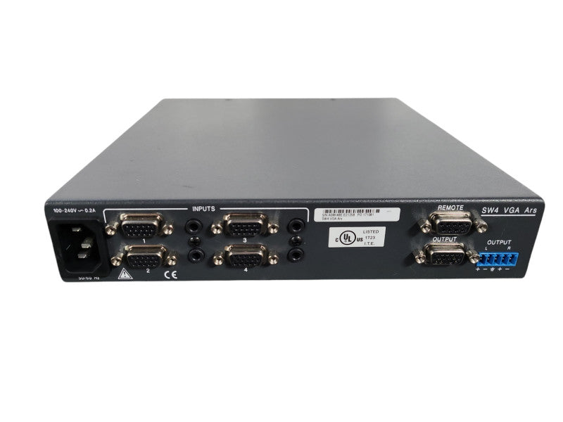 Extron SW VGA/Ars Series VGA/Audio Switcher !
