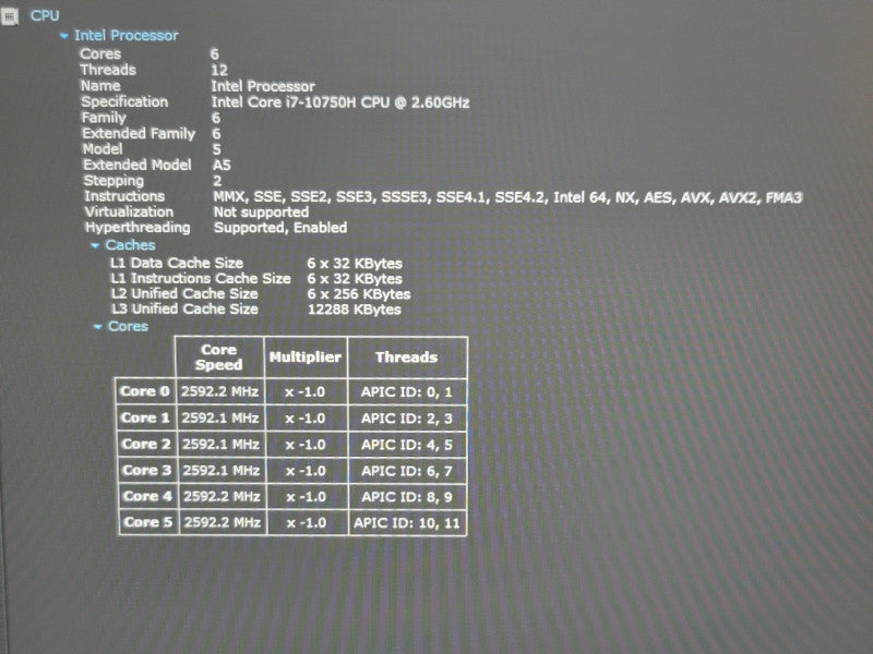 Dell G3 5500 | i7-10750H| 16GB DDR4| RTX 2060| 512GB SSD READ  β Lap200