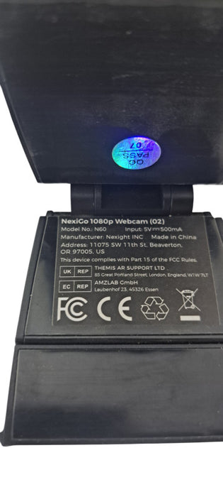 NexiGo N60 1080P USB Webcam with Microphone