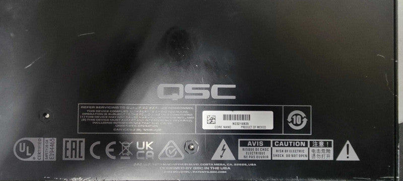 QSC Core Nano - Q-SYS network I/O processor _