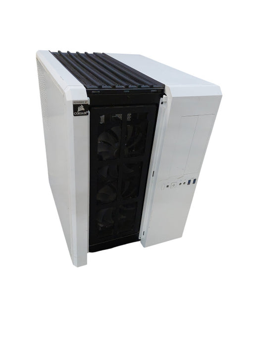 Corsair White & Black Dual Chamber PC Case Enclosure Empty  =