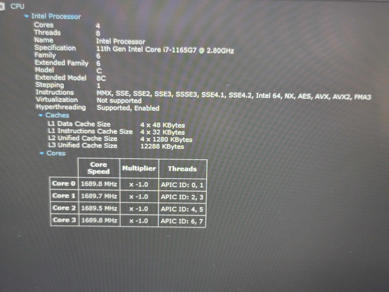 Dell Latitude 5420| i7-1165G7| 16GB DDR4| 256GB SSD  β Lap200