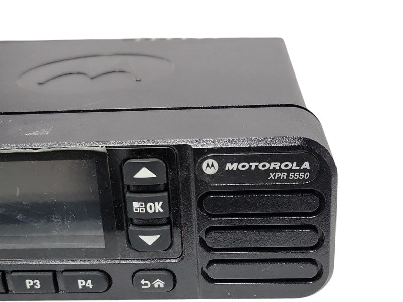Motorola XPR5550 AAM28QNN9KA1AN mobile radio, SEE DETAIL Q_