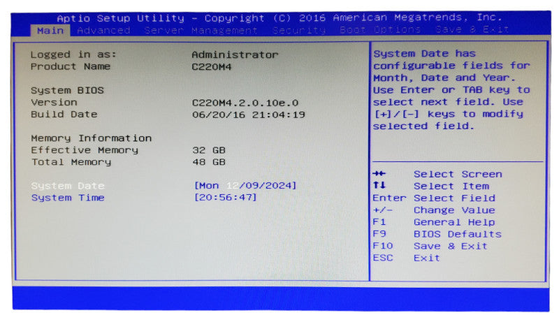 Cisco UCS-C220 M4 - 2x Xeon E5-2630 v3 | 48GB RAM | No HDD | Cisco  12G RAID