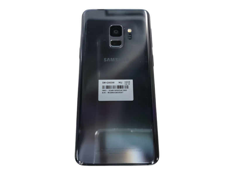 Samsung Galaxy S9 - 64GB - Silver [SM-G960W] Q(