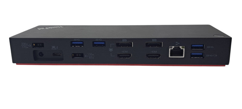 Lenovo DK1841 40AN ThinkPad Thunderbolt 3 Workstation Dock  W/Adapter
