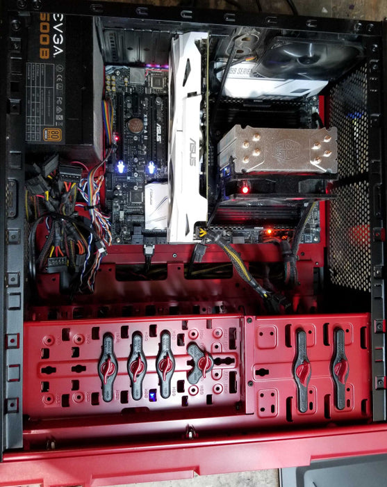 Custom Tower Desktop, i7-6800k@3.40GHz, 32GB DDR4 RAM,   , No HDD/SSD