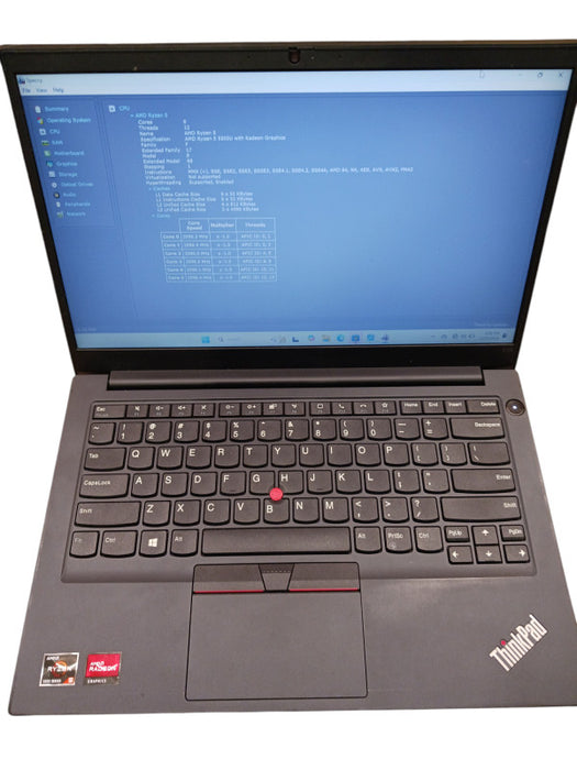 Lenovo ThinkPad E14 Gen 3 14" AMD Ryzen 5 5500U 16GB RAM 256GB   Lap200