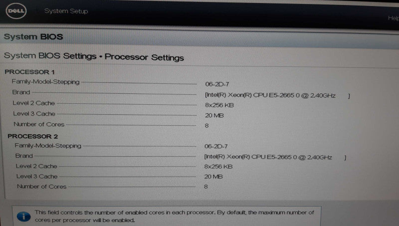 Dell R720xd 2U, 24x 2.5", 2x Xeon E5-2665 2.4Ghz, 64GB RAM, 2x 750W, No RAID