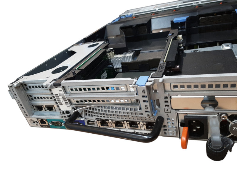 Dell R720xd 2U, 24x 2.5", 2x Xeon E5-2665 2.4Ghz, 64GB RAM, 2x 750W, No RAID