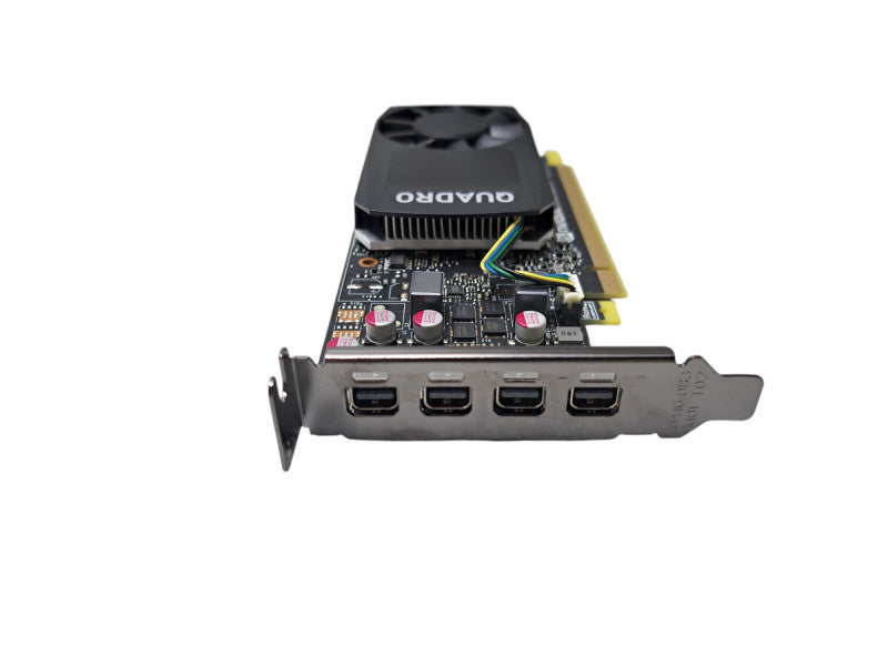 NVIDIA Quadro P1000 | 4GB GDDR5 Low Profile Graphics Card | 4x MiniDP