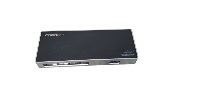 StarTech DK30A2DH Dual 4K Universal Docking Station USB 3.0 W/ Power Adapter