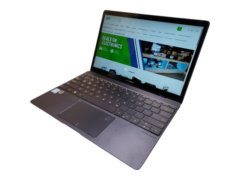ASUS ZenBook 3 UX390U, i7-7500U, 16GB RAM, 512GB NVMe, No PSU  BudLap