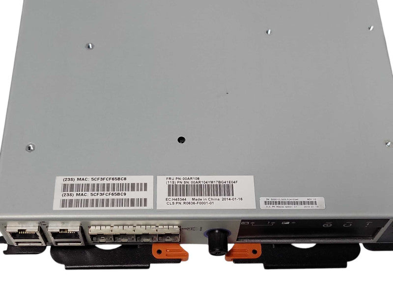 IBM Storwize V3700 Array Controller Canister Node+4Port 8G HBA 00AR108 Q_