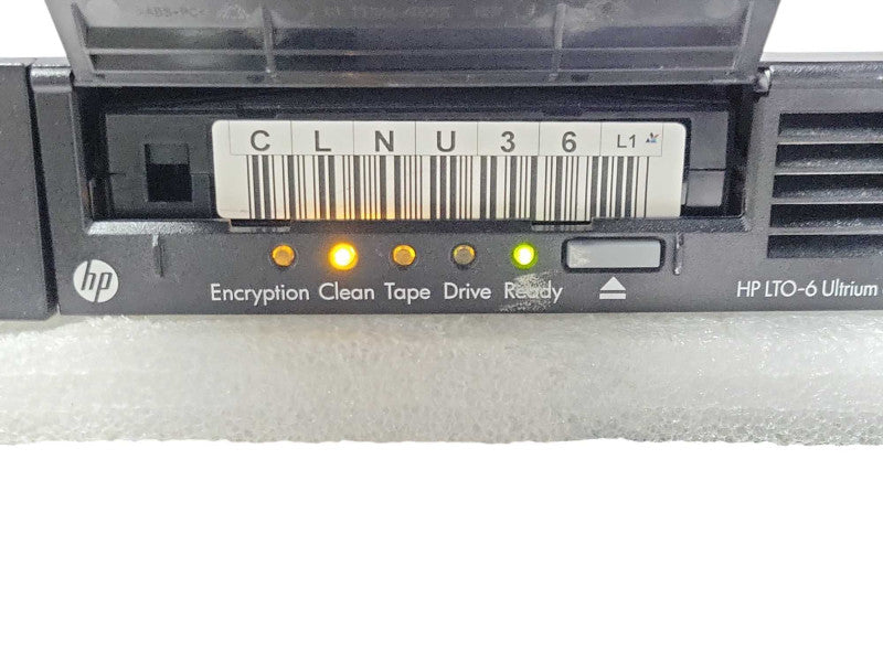 HP Storage works 2-Bay Tape drive w/ 1x LTO-6 Ultrium 6250 Tape drive, READ _