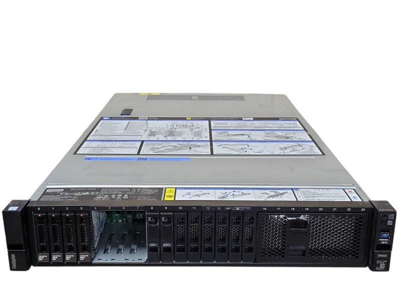 Lenovo ThinkSystem SR650, 1x Bronze 3106 1.70GHz, 64GB, 930-16i 4GB, 4x 900GB _