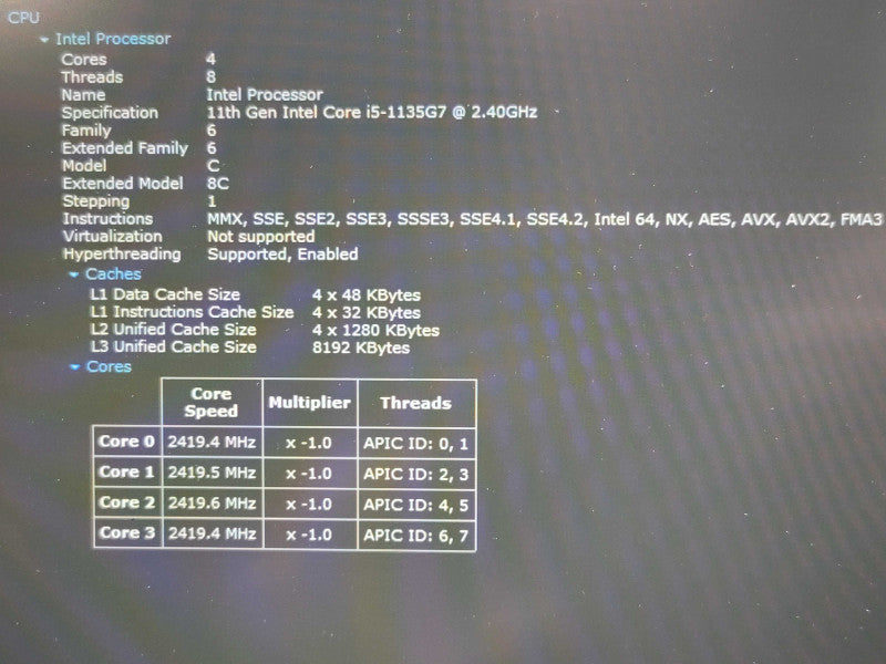 Lenovo ThinkPad E14 Gen2| i5-1135G7| 16GB DDR4| 256GB SSD  β Lap200