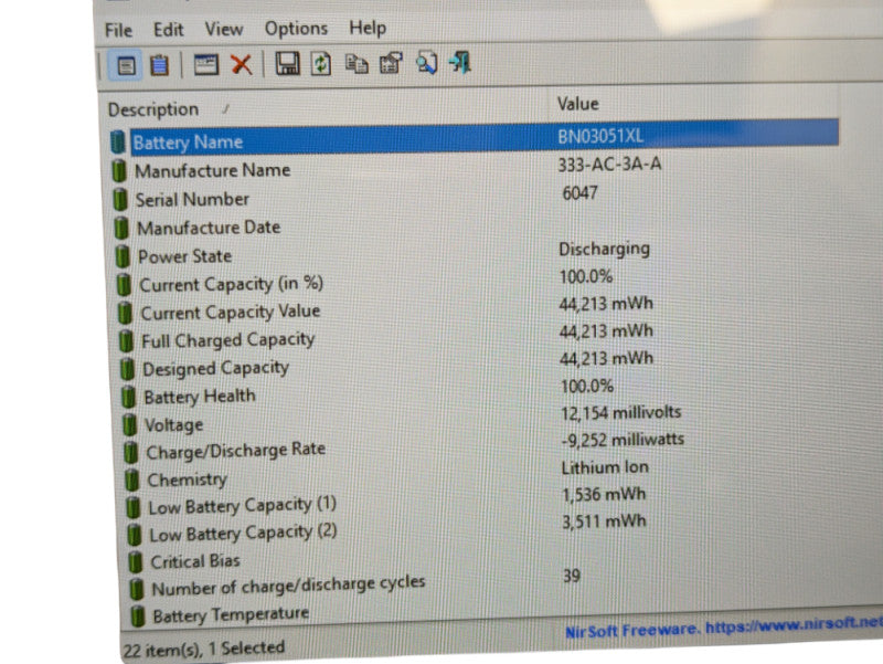 HP ENVY x360 Convertible 15-es1008ca Intel Core i5-1155G7 8GB RAM 1TB NVMe - Lap200
