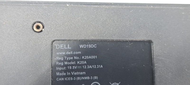 Dell WD19DC Docking Station K20A Dual USB-C  Q