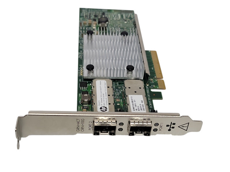 HP 656244-001 10GB ethernet adapter full height bracket _